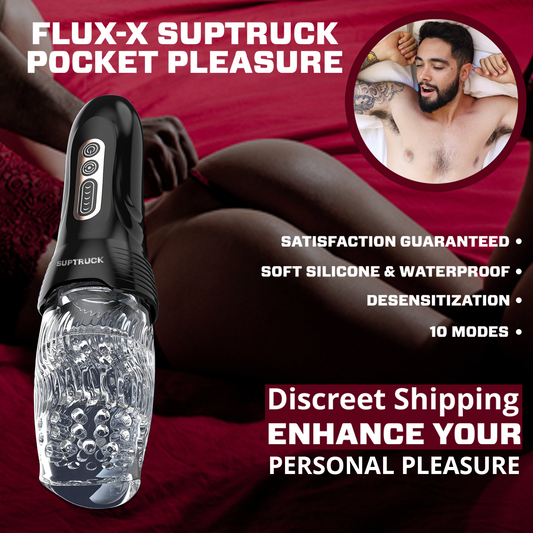 2025 Flash Sale 75% OFF ๐ฅ FLUX-X Suptruckโข Deep Pulse Suction & Sensual Vibration Stroker with 10 Modes