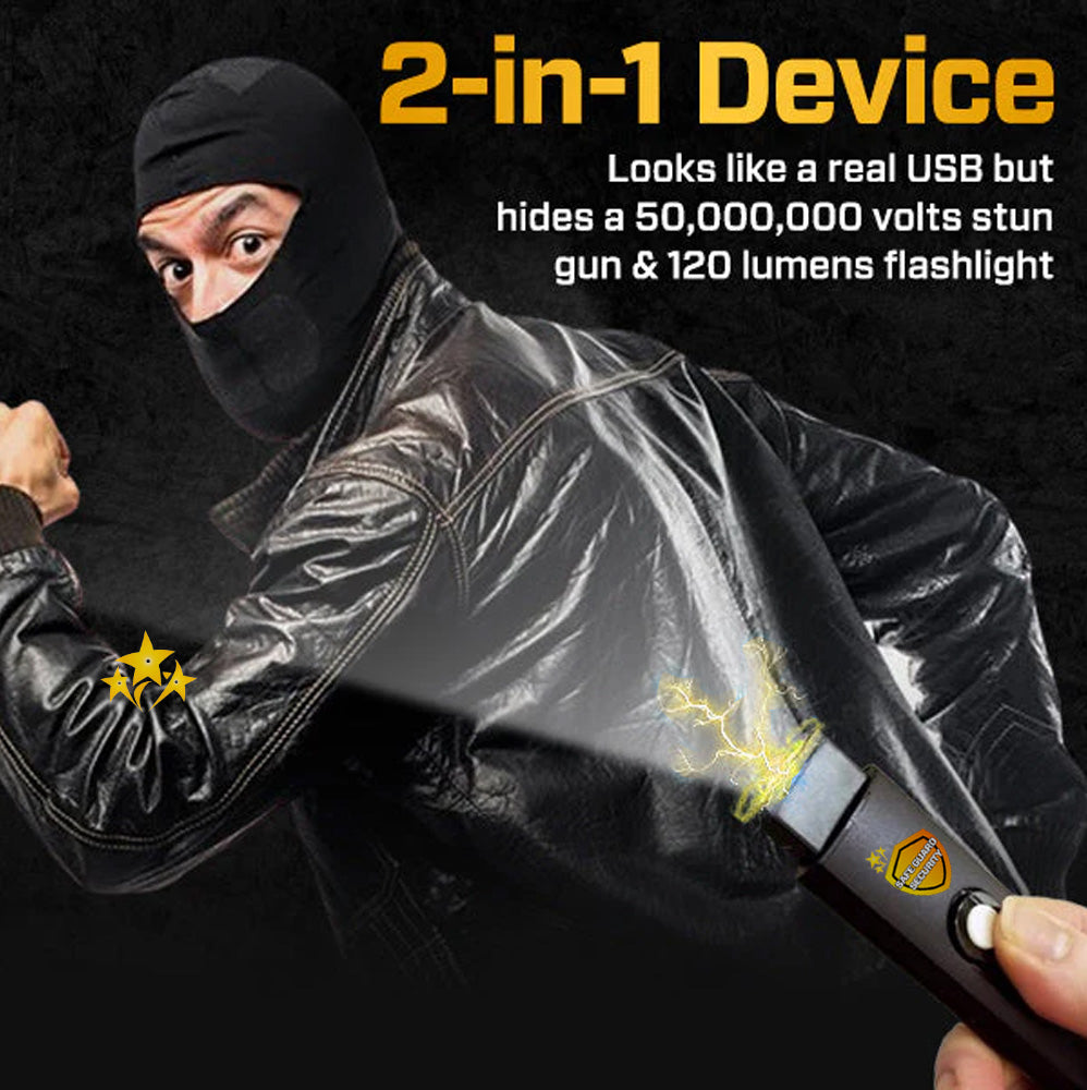 🚨2025 EXCLUSIVE SALE: 70% OFF⏳VORTAC™ ZAPRIX 50M Volt Stun USB Keychain⚡