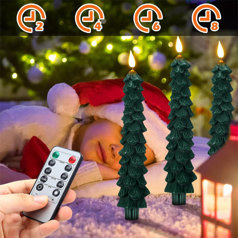 🎄 Early Christmas Sale 49% OFF 🔥 Christmas Tree LED Candles With Remote