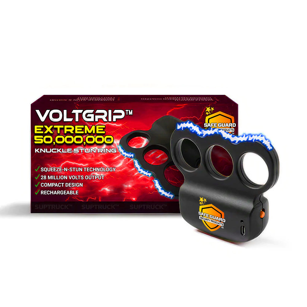 ️💥 2025 Hot Sale 70% OFF ️🔥 VOLTGRIP™ Extreme 50,000,000 Knuckle Stun Ring ⚡ Smart Defense - Stay Safe