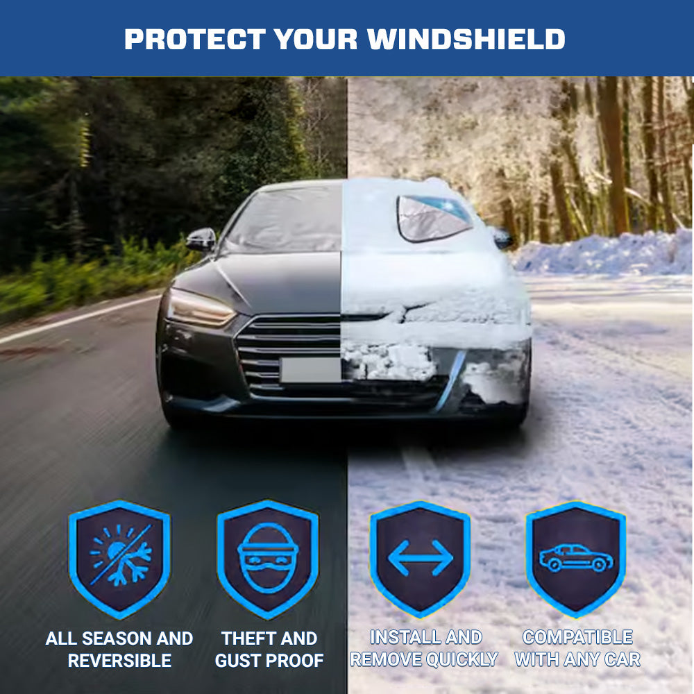 ️🎉 2025 Pre-Christmas Sale 70% OFF🔥SUPTRUCK™ ArcticGuard Magnetic Windshield Cover