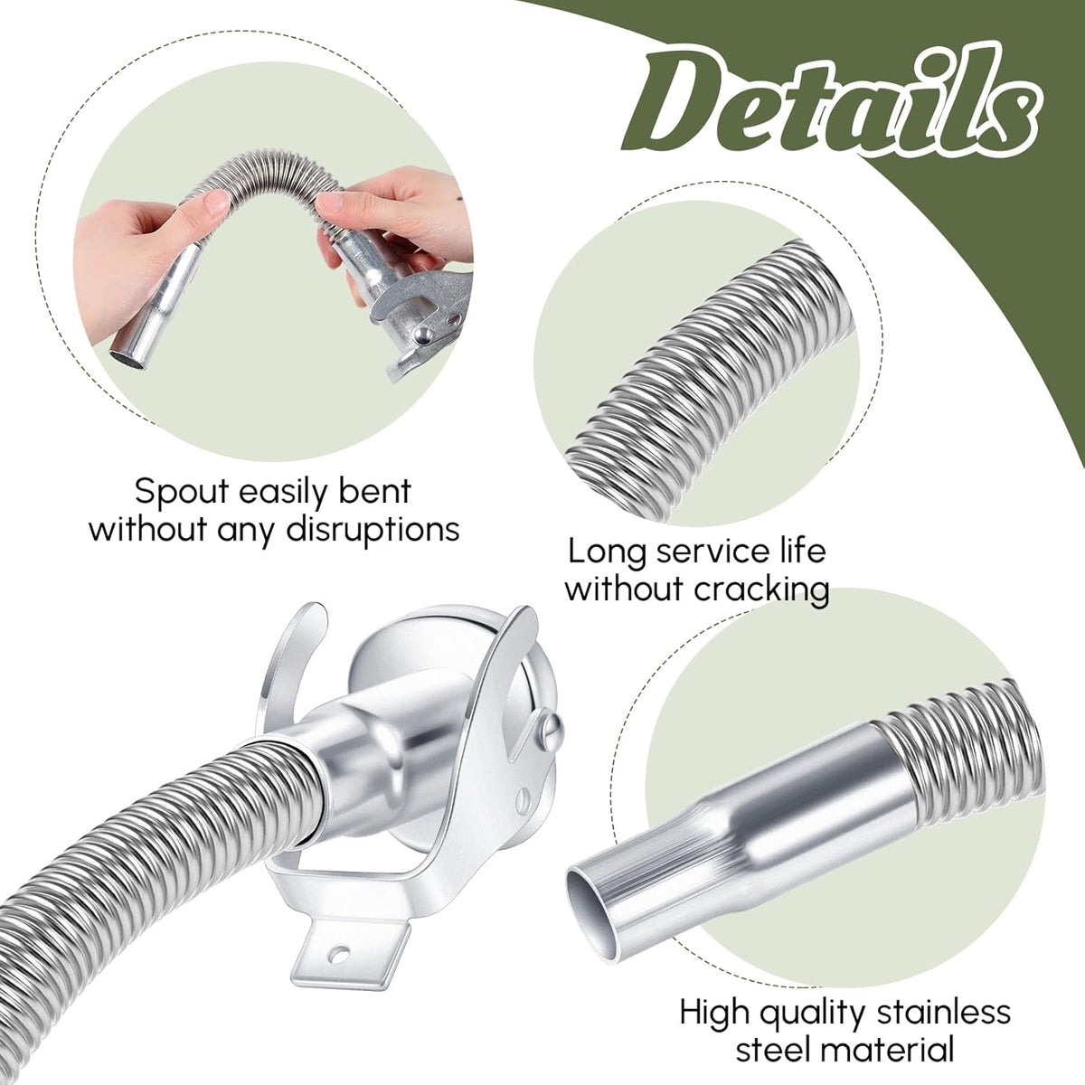 49% OFF ✨ Lifetime Rust-Proof Fuel Flow: Upgrade to Military-Grade Stainless Steel Fuel Can Spout NOW! 🔥