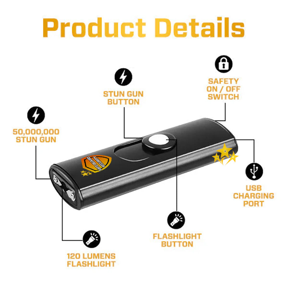 🚨2025 EXCLUSIVE SALE: 70% OFF⏳VORTAC™ ZAPRIX 50M Volt Stun USB Keychain⚡