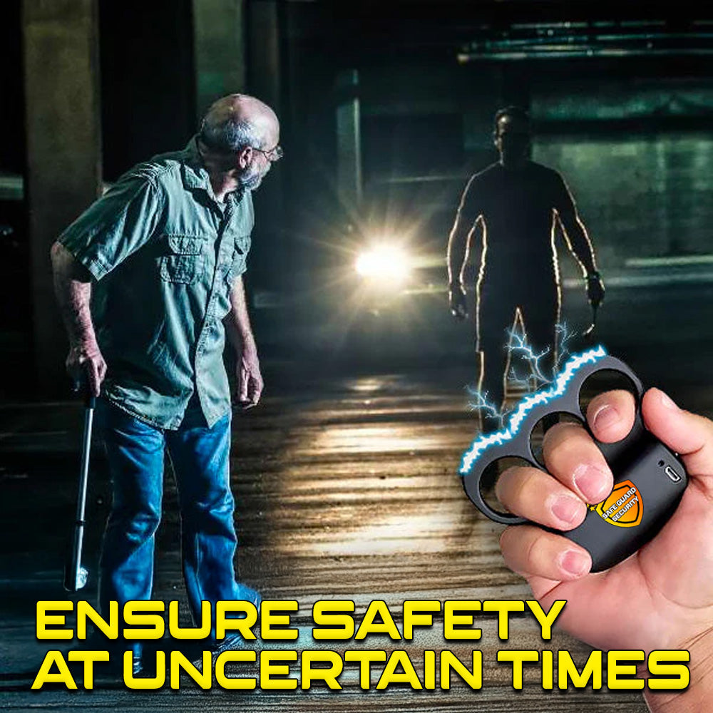 ️💥 2025 Hot Sale 70% OFF ️🔥 VOLTGRIP™ Extreme 50,000,000 Knuckle Stun Ring ⚡ Smart Defense - Stay Safe