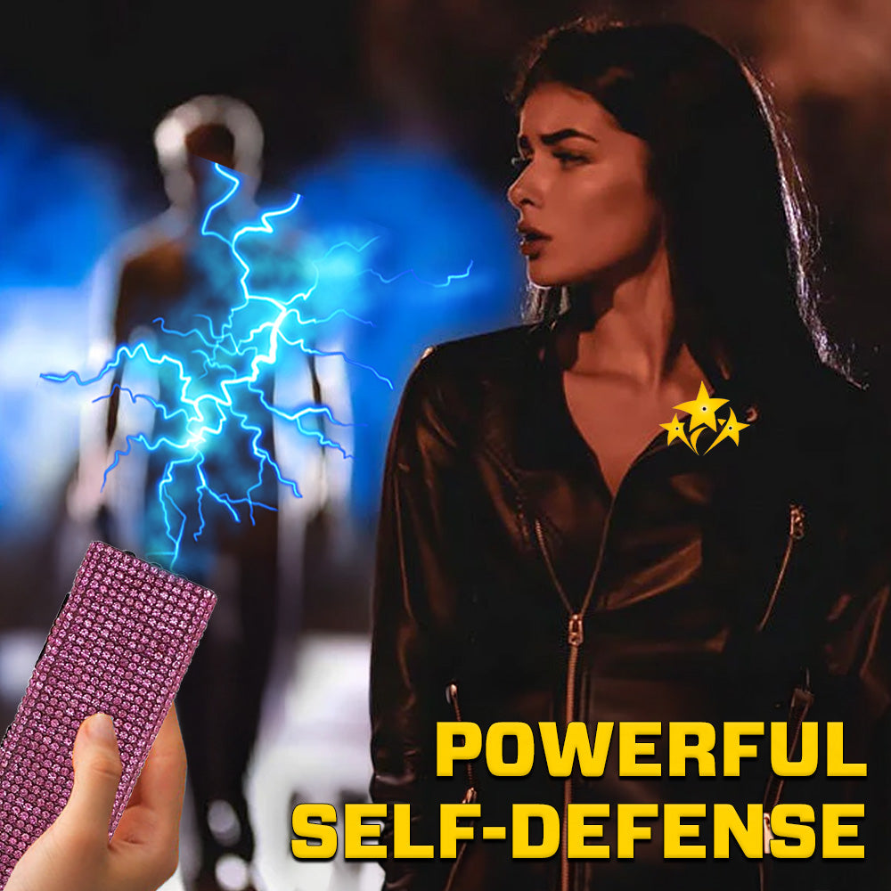 🛡️ 2025 Limited VORTAC V99 Stun & Flashlight Bling Keychain