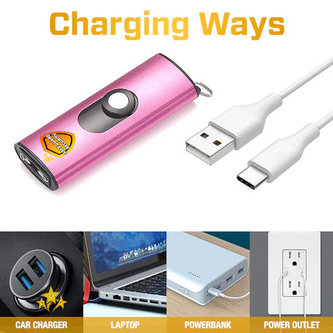 🚨2025 EXCLUSIVE SALE: 70% OFF⏳VORTAC™ ZAPRIX 50M Volt Stun USB Keychain⚡