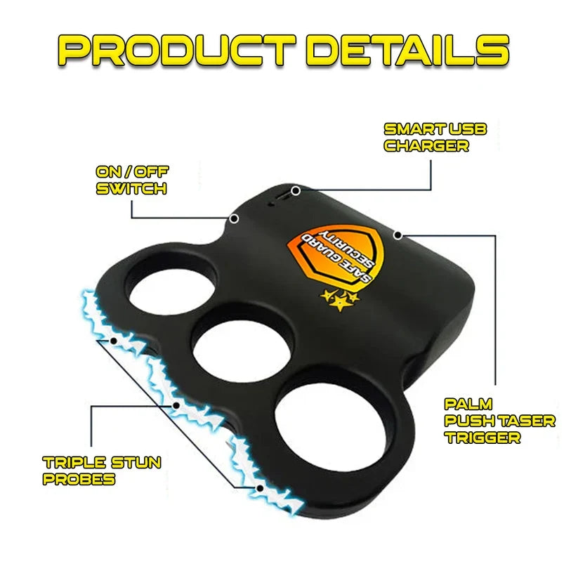💥 LAST DAY 49% OFF ️🔥 2026 Upgraded INSTASTRIKE EXTREME Knuckle Stun Ring ⚡