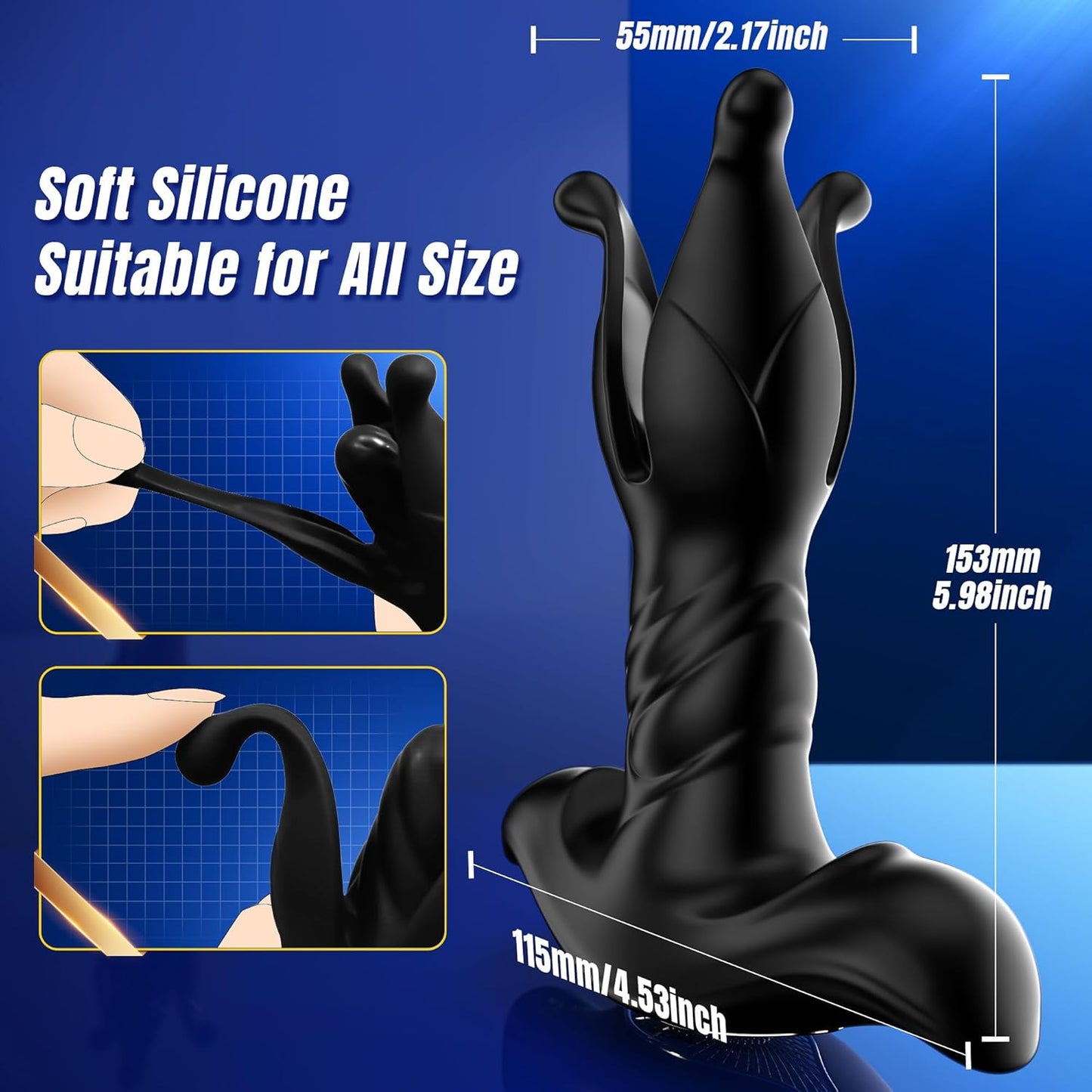 💥 2025 Limited 70% ️OFF 🍆 BLOOMEX 360° Thrusting & Flapping Suptruck Vibrator