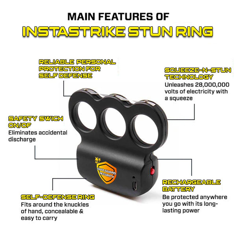 ️🐰 2025 Limited 70% OFF ️🔥 INSTASTRIKE Extreme 28,000,000 Suptruck Knuckle Stun Ring
