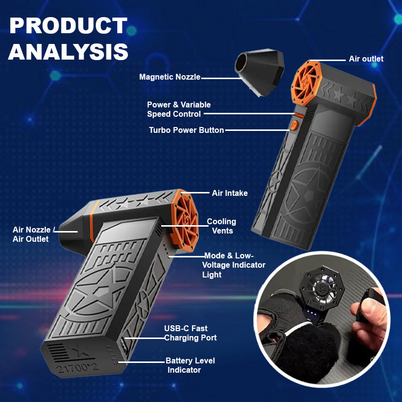 💥 Early Christmas 75% ️OFF ⏳ 2025 Upgrade SUPTRUCK™ FROSTJET 5500W Thermoflow Snow Blower