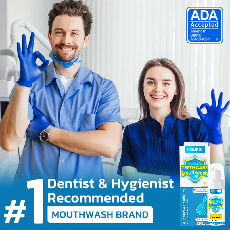🎉 2025 Limited 70% OFF ️🔥 HERBAL TEETHCare Kolirin Mouthwash - Solve all Oral Problems