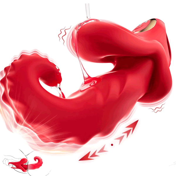 💥 2025 Limited 70% ️OFF 👅 OraliX Suptruck 4-in-1 Thrusting & Licking Tongue Kiwinet Vibrator