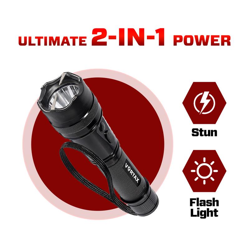 💥 2025 Upgraded 75% OFF ️🔦 VORTAX X95 Tactical Stun Flashlight ⚡Ultimate 2-IN-1 Power