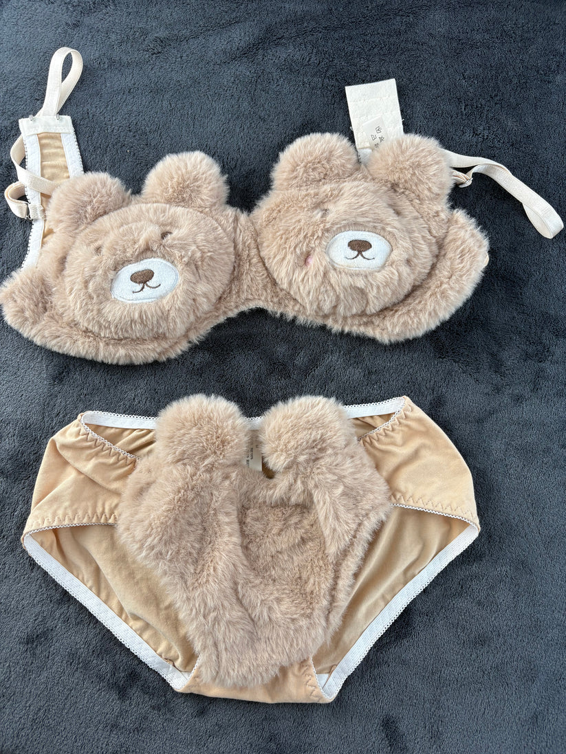 π Early Christmas Sale 49% OFF π₯ Cutest Cartoon Plushy Bra Set