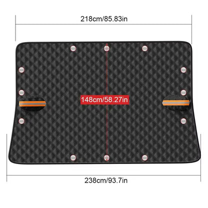 ️🎉 2025 Pre-Christmas Sale 70% OFF🔥SUPTRUCK™ ArcticGuard Magnetic Windshield Cover