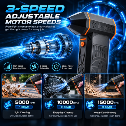 🔥 LAST DEAL 70% OFF 💨 2026 UPGRADED SUPTRUCK™ Portable Mini Turbo Jet Fan
