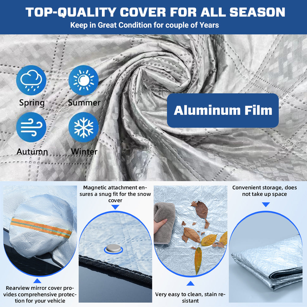 ️🎉 2025 Pre-Christmas Sale 70% OFF🔥SUPTRUCK™ ArcticGuard Magnetic Windshield Cover