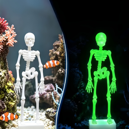 🎃 EARLY HALLOWEEN SALE 49% OFF ⏰ Aquarium Dancing Skeleton Bubbler 🫧