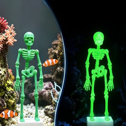 🎃 EARLY HALLOWEEN SALE 49% OFF ⏰ Aquarium Dancing Skeleton Bubbler 🫧