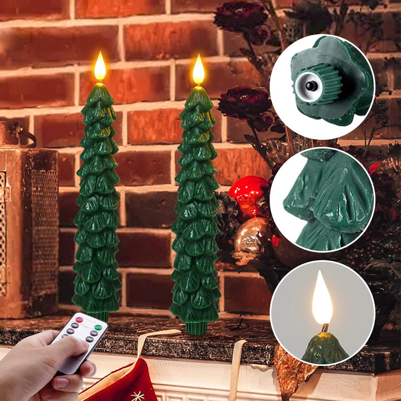 🎄 Early Christmas Sale 49% OFF 🔥 Christmas Tree LED Candles With Remote