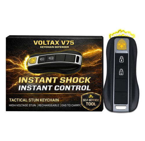 💥 2026 Christmas Sale 75% OFF ️🔦 SUPTRUCK™ Voltax V75 Stun Car Keychain ⚡