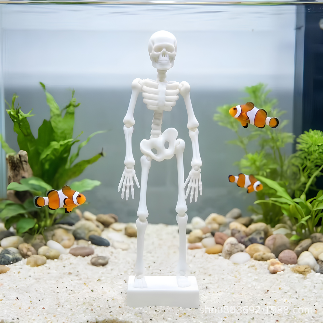 🎃 EARLY HALLOWEEN SALE 49% OFF ⏰ Aquarium Dancing Skeleton Bubbler 🫧
