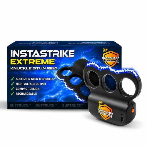 💥 LAST DAY 49% OFF ️🔥 2026 Upgraded INSTASTRIKE EXTREME Knuckle Stun Ring ⚡