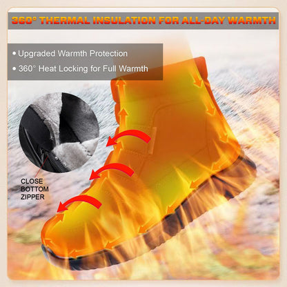 ️🎉 Early Christmas Sale 70% OFF ❄ FANCY STAR™ Premium Warm Thermal Lined Anti-Slip Snow Boots ️⛸️