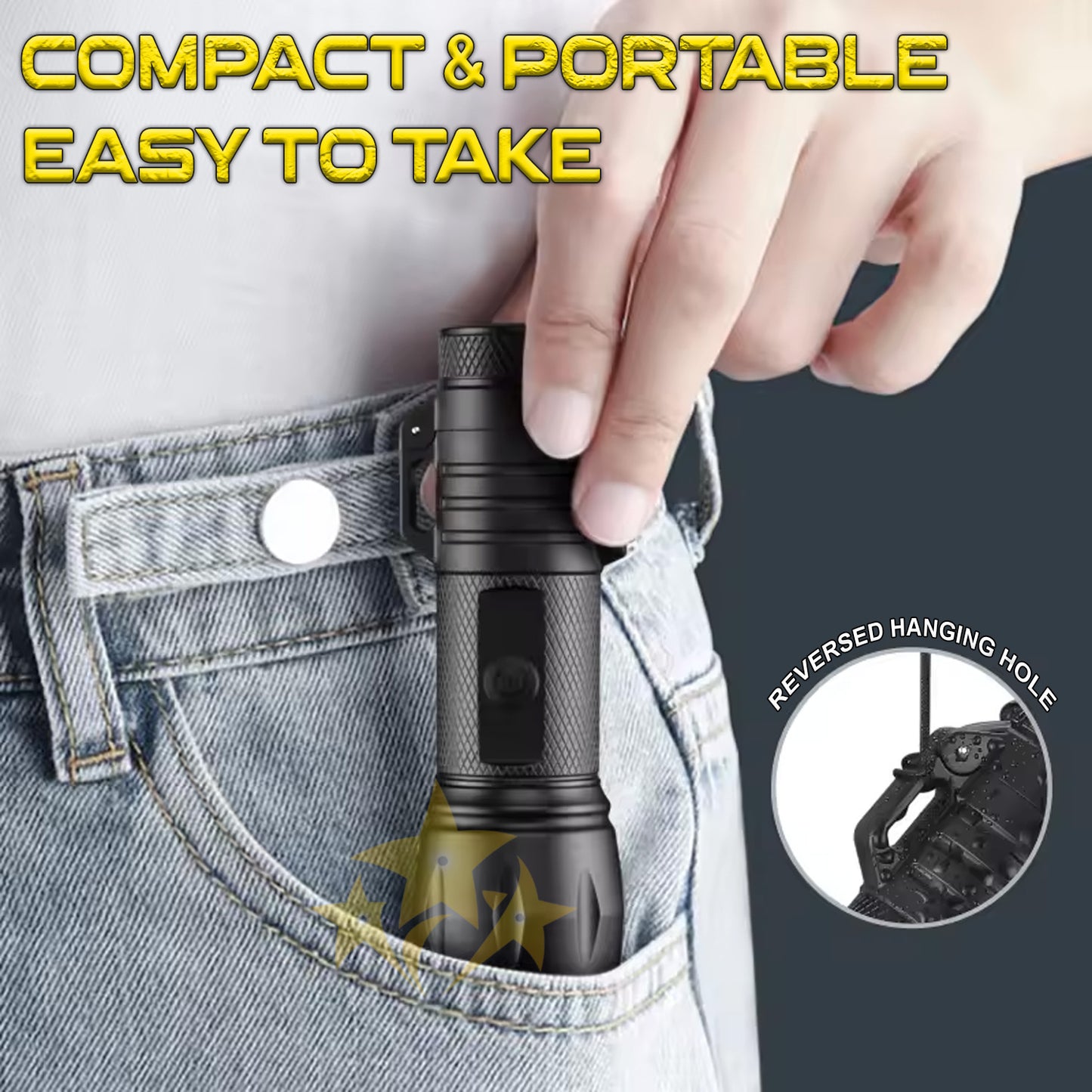 ️💥 2025 Mega Sale 70% OFF🔥VOLTAC™ LumaShock 95,000,000 Stun Flashlight 🔦 2-IN-1 SELF PROTECTION