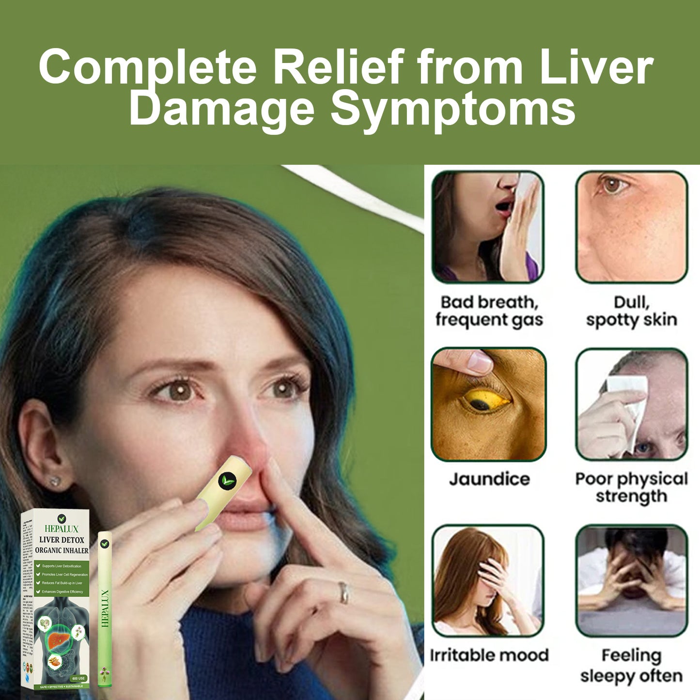 💥 2025 Hot Sale 70% OFF🌿HEPALUX Organic Liver Detox Inhaler🌙 Recovery in 14 Days