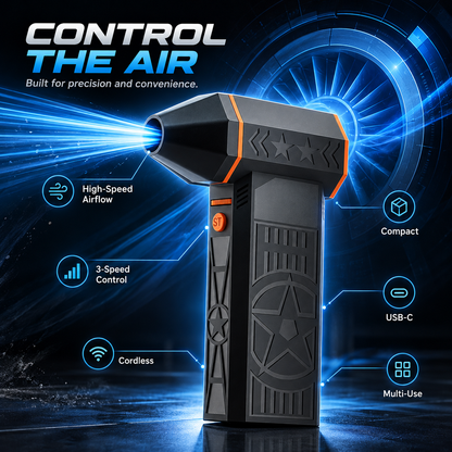 🔥 LAST DEAL 70% OFF 💨 2026 UPGRADED SUPTRUCK™ Portable Mini Turbo Jet Fan