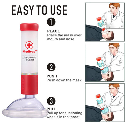 💥 2025 Hot Sale 70% OFF 🚨 MediVac™ Rescue Pro Anti-Choking Home Kit 🔰 Protect Your Family - Peace Of Mind