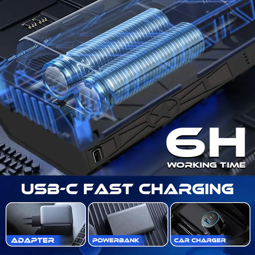 🔥 LAST DEAL 70% OFF 💨 2026 UPGRADED SUPTRUCK™ Portable Mini Turbo Jet Fan