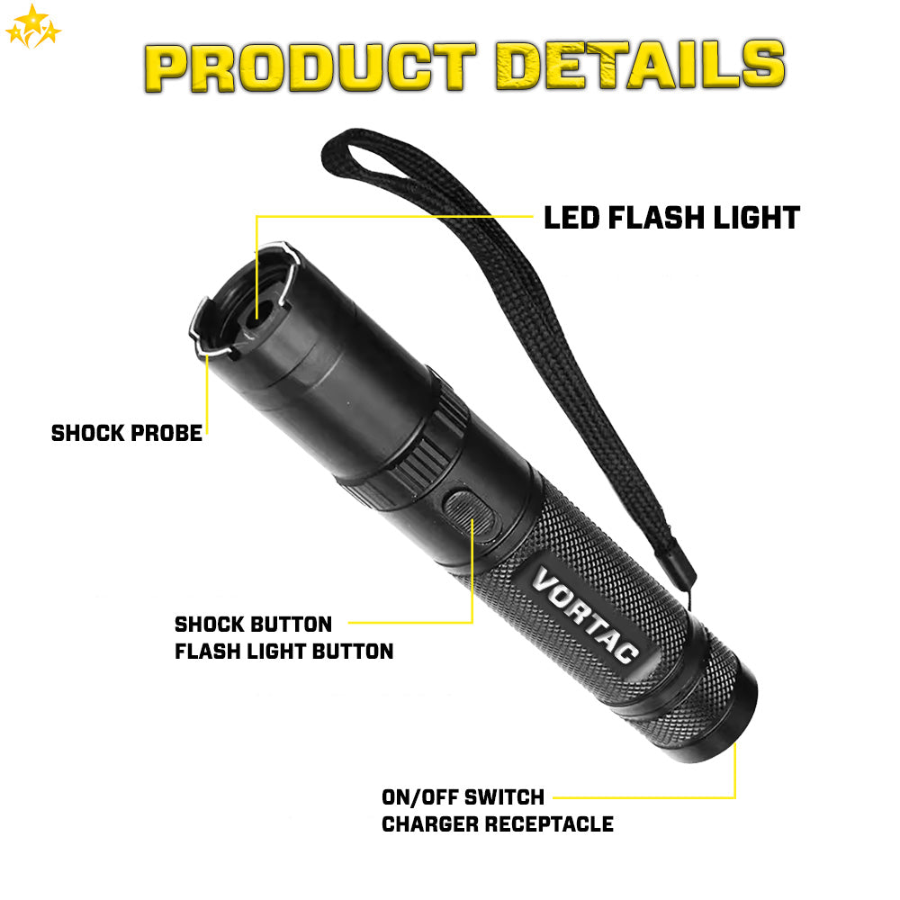 🚨2025 EXCLUSIVE SALE: 70% OFF⏳VORTAC™ STRIKON Stun Flashlight ⚡