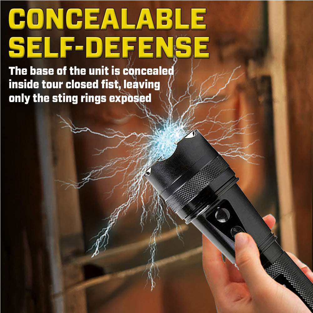 💥 2025 Upgraded 75% OFF ️🔦 VORTAX X95 2in1 Tactical Stun & Flashlight ⚡ Light Your Path,  Stop Any Threat