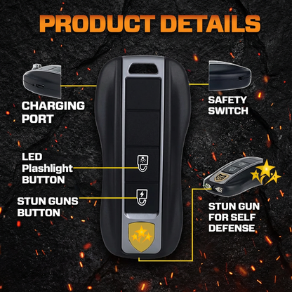 💥 2026 Christmas Sale 75% OFF ️🔦 SUPTRUCK™ Voltax V75 Stun Car Keychain ⚡
