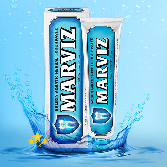 💥 2025 Super Sale 75% OFF ️🦷 Marviz™ Kolirin Aquatic Herbal Toothpaste - Solve all Oral Problems