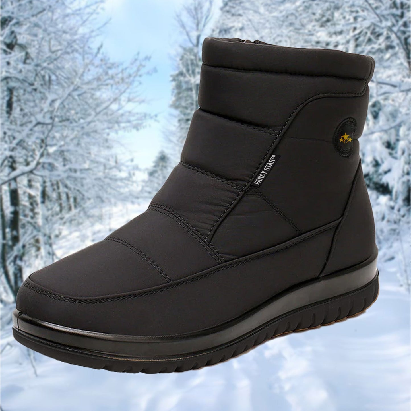 ️🎉 Early Christmas Sale 70% OFF ❄ FANCY STAR™ Premium Warm Thermal Lined Anti-Slip Snow Boots ️⛸️