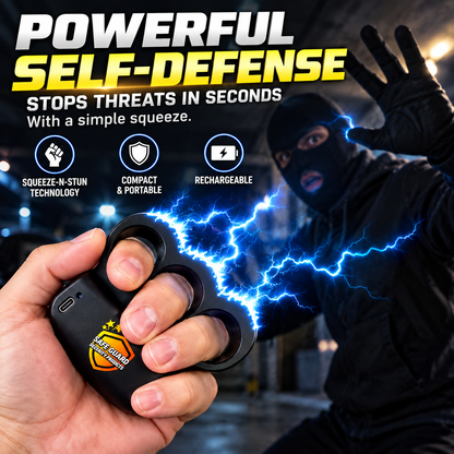 💥 LAST DAY 49% OFF ️🔥 2026 Upgraded INSTASTRIKE EXTREME Knuckle Stun Ring ⚡