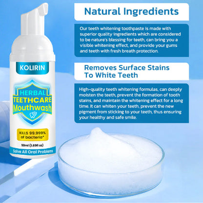 🎉 2025 Limited 70% OFF ️🔥 HERBAL TEETHCare Kolirin Mouthwash - Solve all Oral Problems