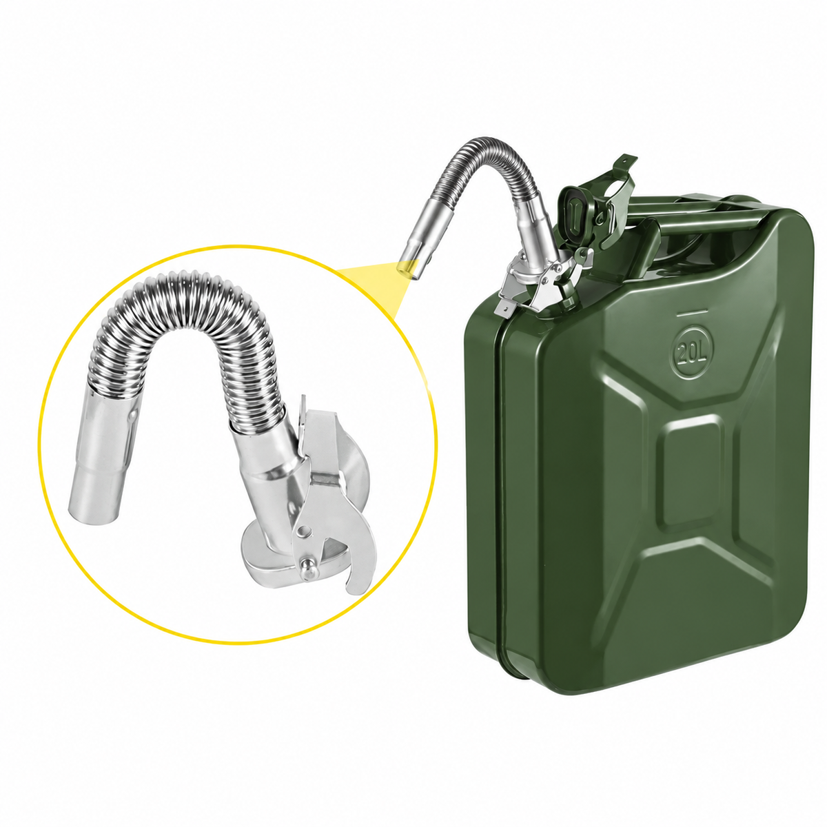 49% OFF ✨ Lifetime Rust-Proof Fuel Flow: Upgrade to Military-Grade Stainless Steel Fuel Can Spout NOW! 🔥