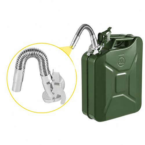 49% OFF ✨ Lifetime Rust-Proof Fuel Flow: Upgrade to Military-Grade Stainless Steel Fuel Can Spout NOW! 🔥