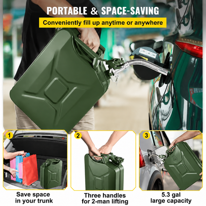 49% OFF ✨ Lifetime Rust-Proof Fuel Flow: Upgrade to Military-Grade Stainless Steel Fuel Can Spout NOW! 🔥