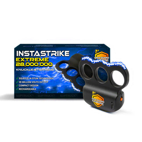 ️💥 2025 Year End Sale 70% OFF ️🔥 INSTASTRIKE Extreme 28,000,000 SUPTRUCK™ Knuckle Stun Ring ⚡ Bright Light, Bold Defense