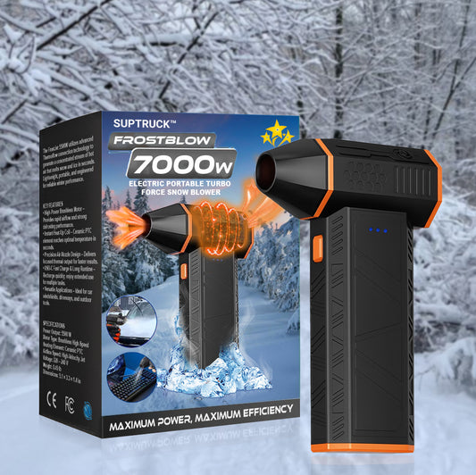 💥 Early Christmas 75% ️OFF ⏳ SUPTRUCK™ FrostBlow 7000W Electric Portable Turbo Force Snow Blower