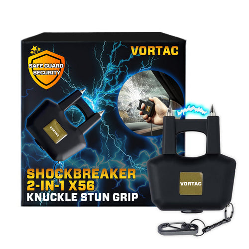 2025 Limited ShockBreaker 2-in-1 X56 Vortac Knuckle Stun Grip