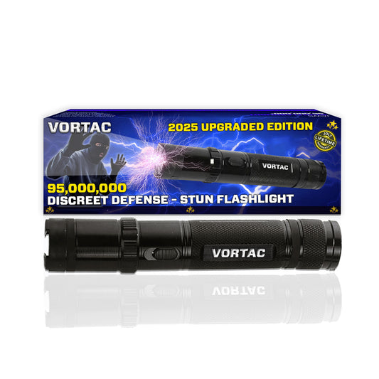 🚨2025 EXCLUSIVE SALE: 70% OFF⏳VORTAC™ STRIKON Stun Flashlight ⚡